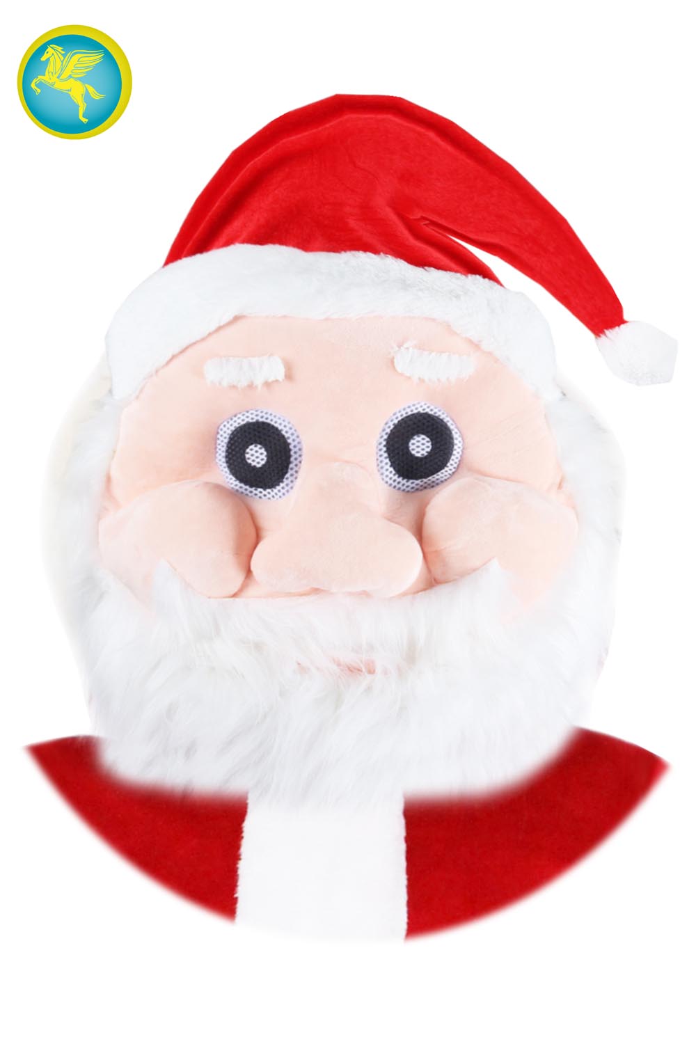 TESTA MASCOTTE DI BABBO NATALE